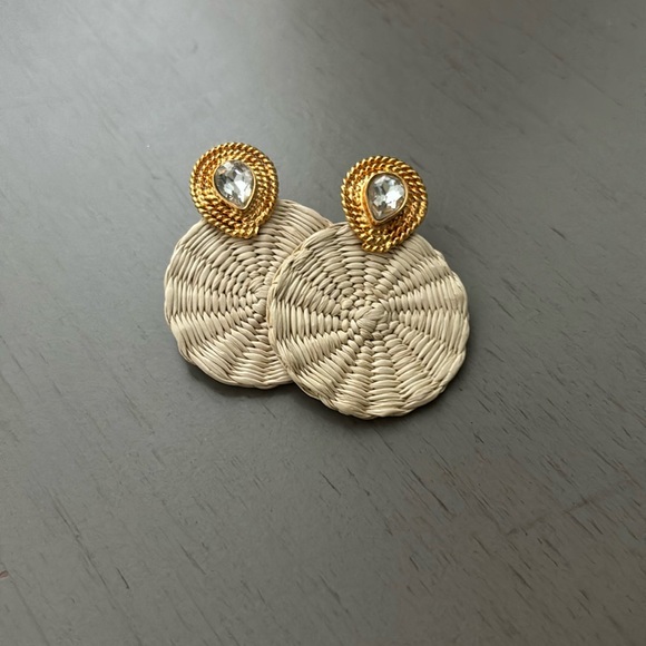 Tuckernuck Jewelry - NWOT raffia earrings from Tuckernuck